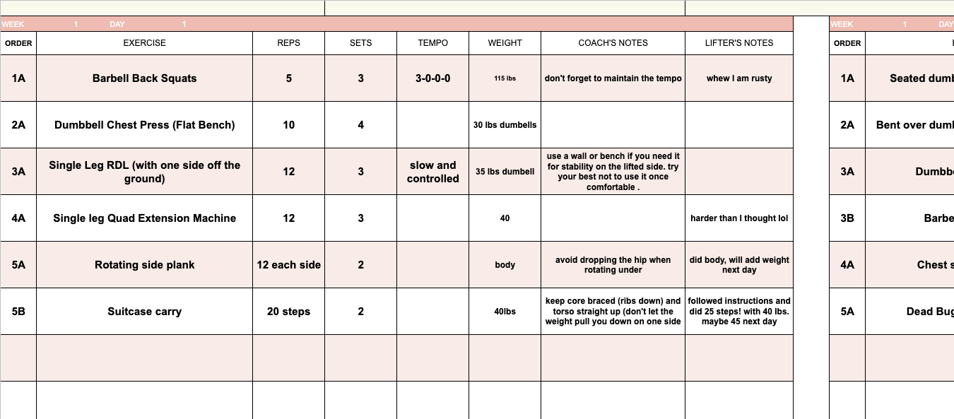 1-on-1 Virtual Coaching